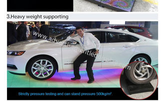 СИД танцплощадки шоу автомобиля показывает взаимодействующий тангаж 6.25mm