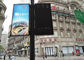 Поляк улицы SASO 512x1024 привел знамена столба СИД экрана 5000cd/Sqm