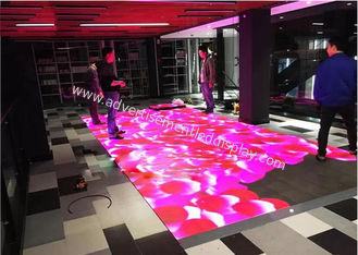 Дисплей СИД танцплощадки средств массовой информации x, свет вверх по полу 500x500mm диско