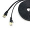 Черный на открытом воздухе кабель ethernet гигабита кабеля SASO соединителя сети