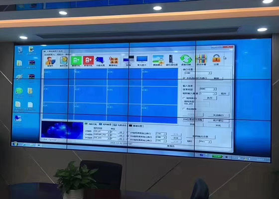 55 дюймов 4х4 узкий красный светодиодный видеостень стенка 3000 1 контракт