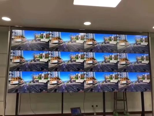 500cd/M2 Бесшовная светодиодная видеостенка 16,7M Цвет 6ms Время отклика